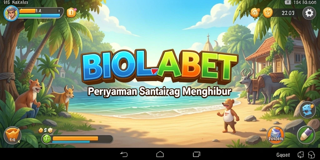 Tampilan gameplay <strong>BIOLABET</strong> yang seru dan warna-warni.