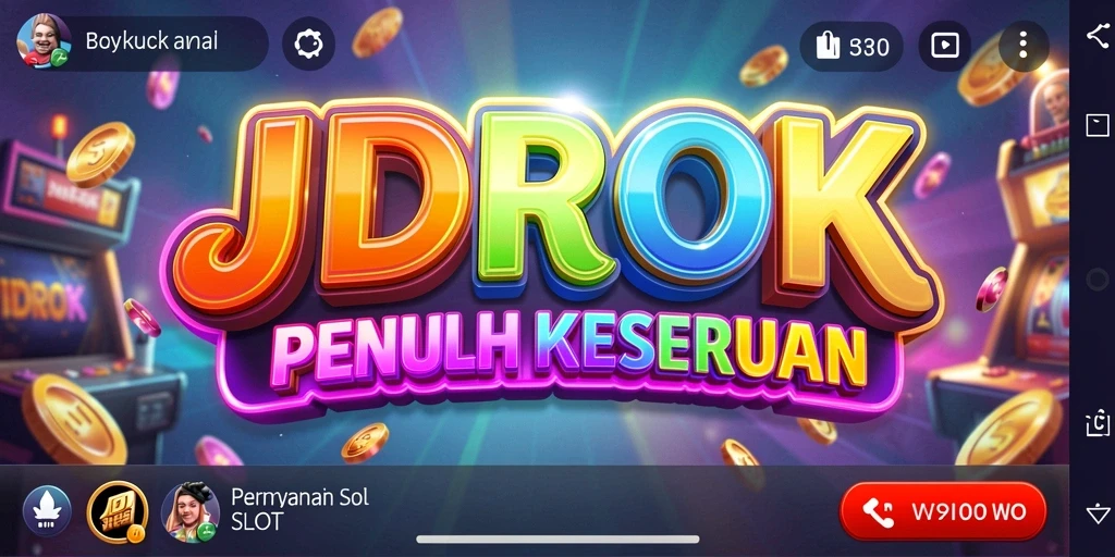 Tampilan gameplay menarik dari IDROK dengan efek visual yang menawan.