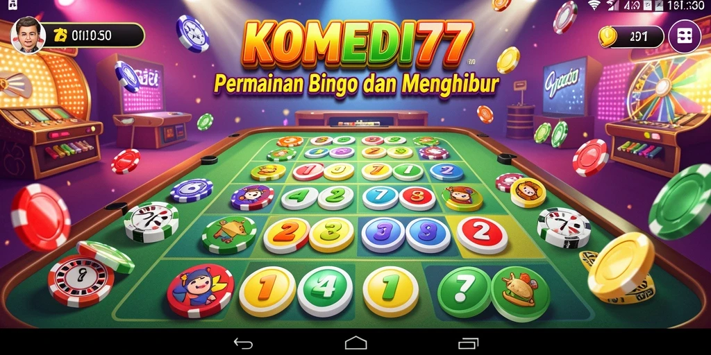 Screenshot dari gameplay Bingo yang seru dan menantang.