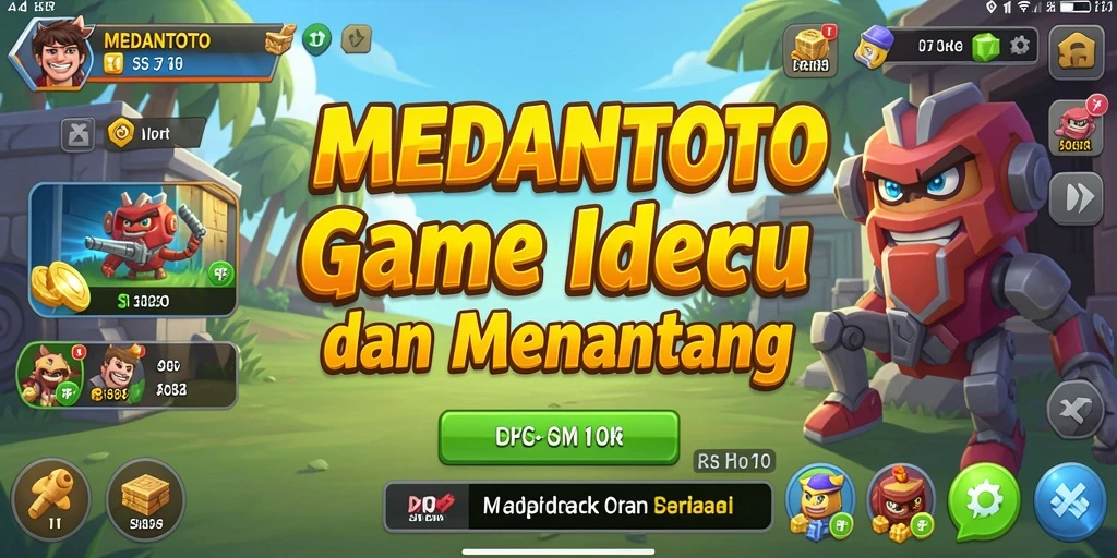 Screenshot MEDANTOTO menunjukkan gameplay yang adiktif dan menarik.