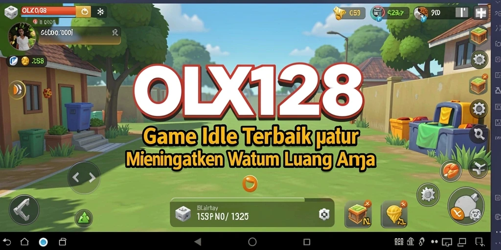 Screenshot gameplay <strong>OLX128</strong> menampilkan aksi seru dalam pengelolaan sumber daya.