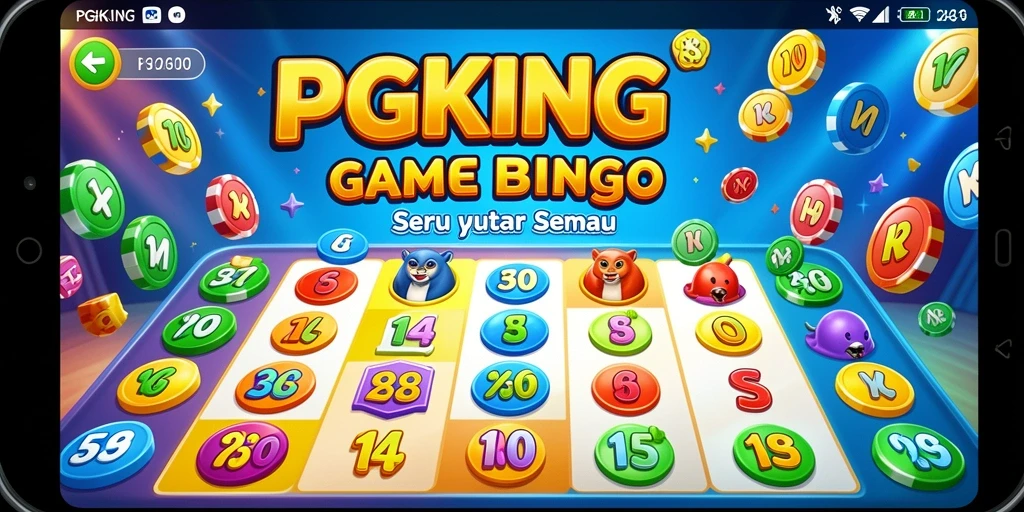 Tampilan gameplay Bingo yang seru dan interaktif di PGKING.