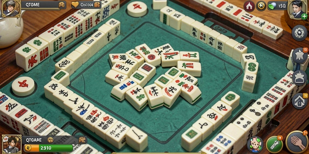 Tampilan gameplay QTGAME yang seru dan interaktif.