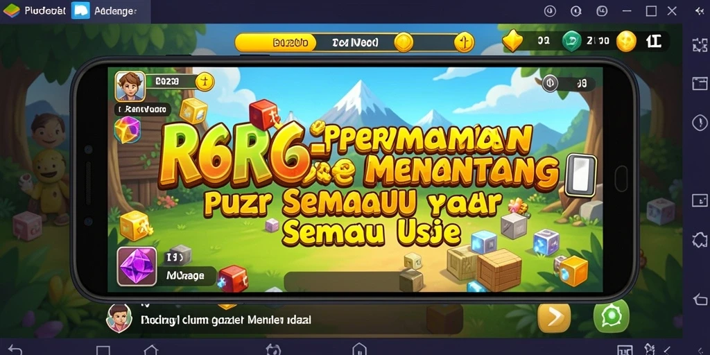 Tangkapan layar R6R6 menunjukkan gameplay yang seru dan menantang dalam puzzle.