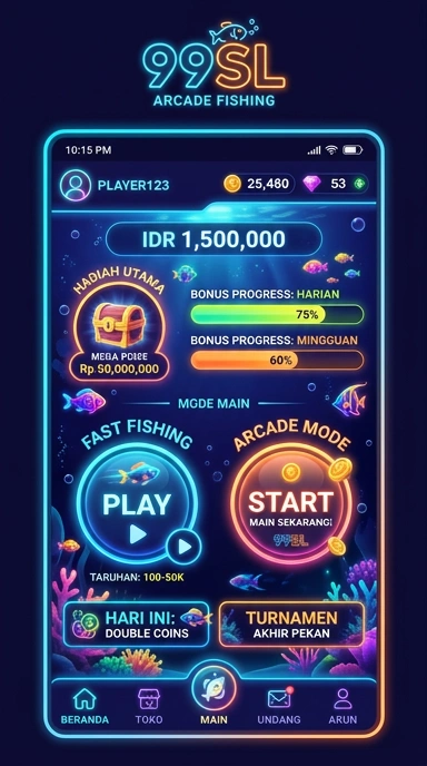 Screenshot dari katalog aplikasi terbaru di 99sl.
